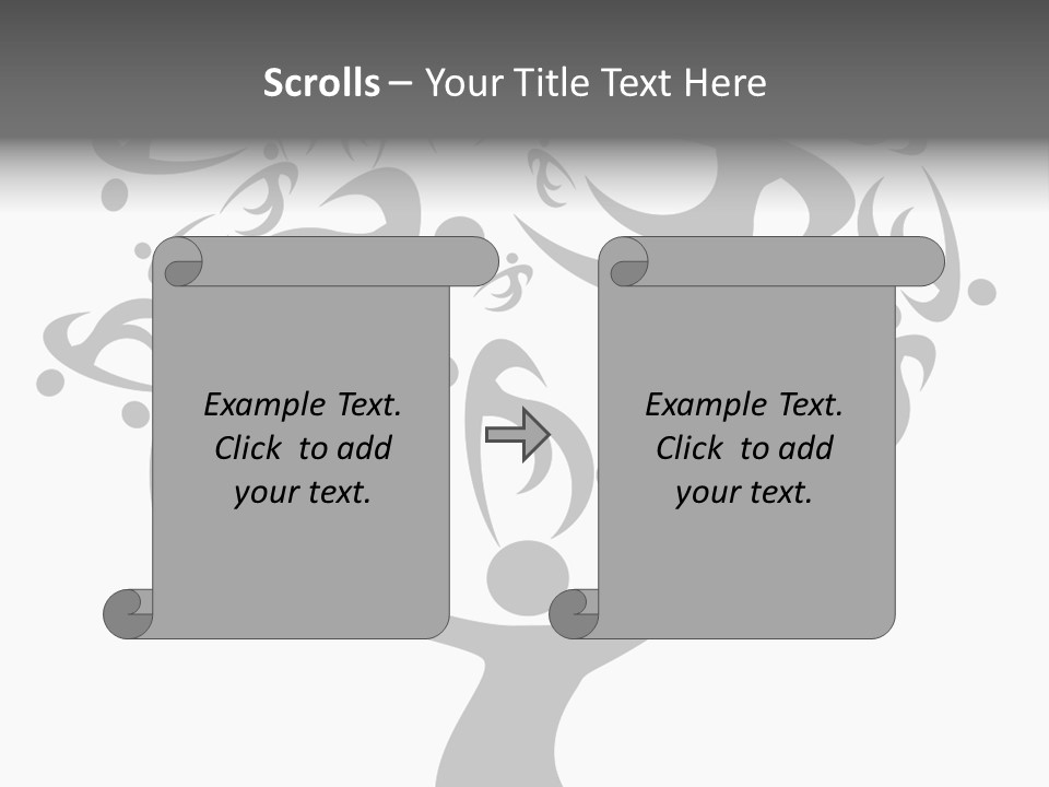 Genealogical Community Ancestor Chart PowerPoint Template