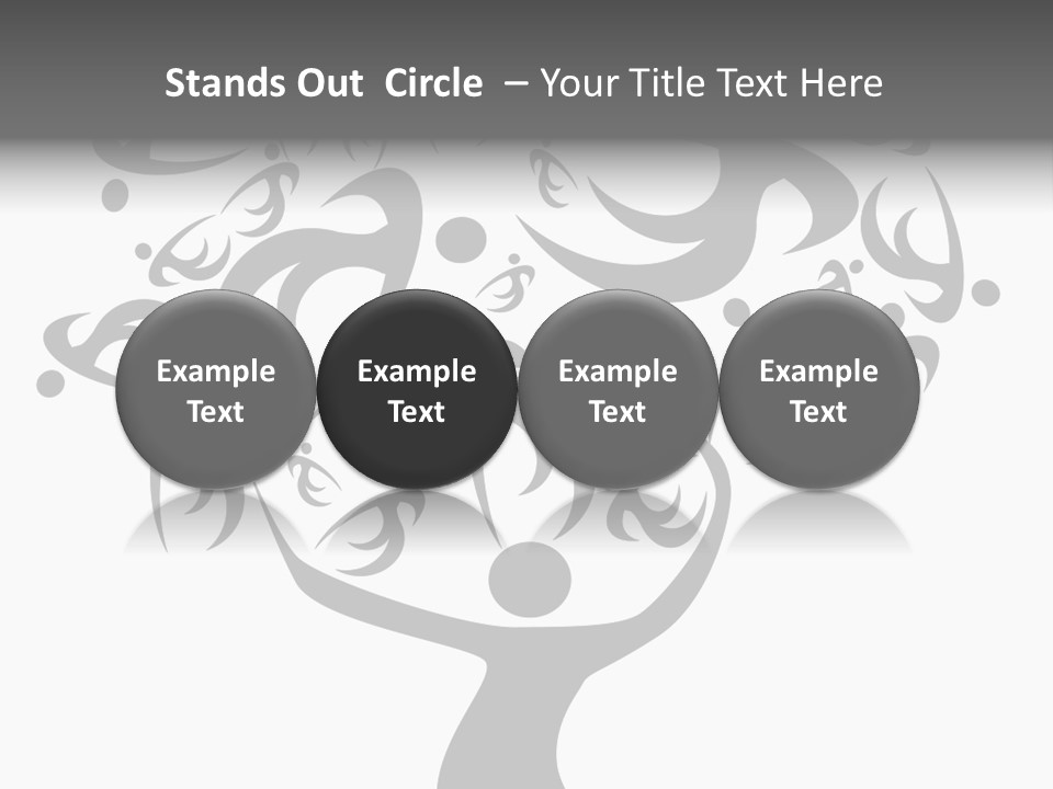 Genealogical Community Ancestor Chart PowerPoint Template