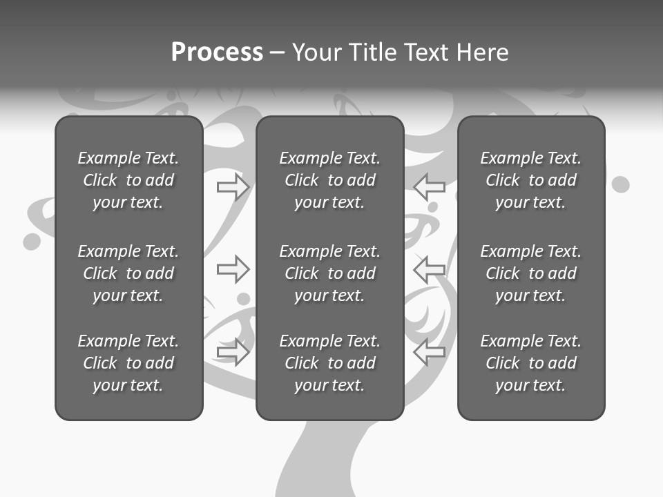 Genealogical Community Ancestor Chart PowerPoint Template