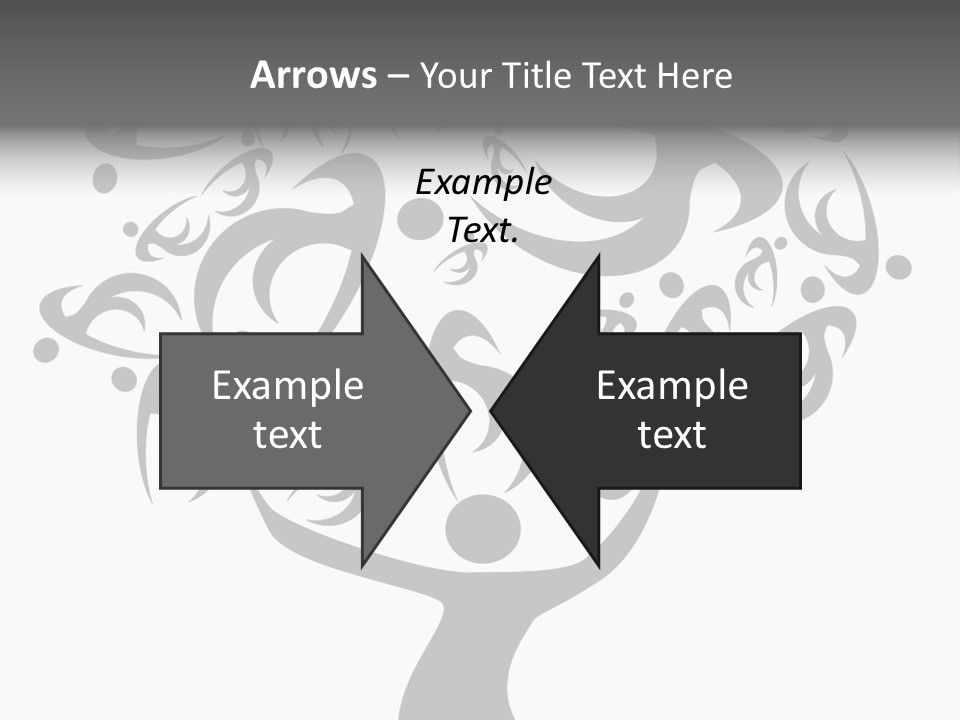 Genealogical Community Ancestor Chart PowerPoint Template