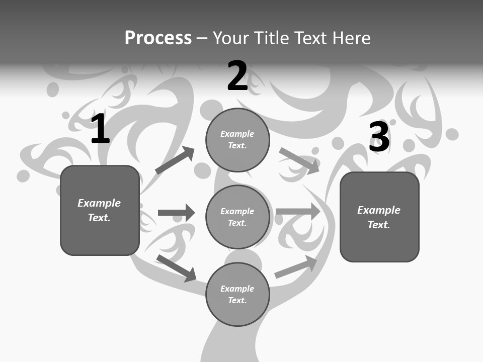 Genealogical Community Ancestor Chart PowerPoint Template