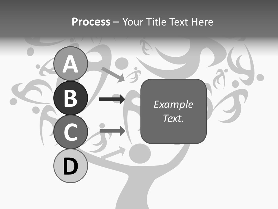 Genealogical Community Ancestor Chart PowerPoint Template
