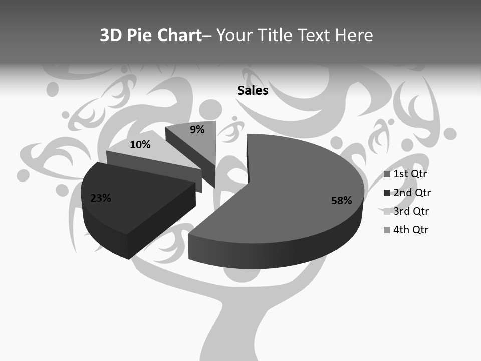 Genealogical Community Ancestor Chart PowerPoint Template