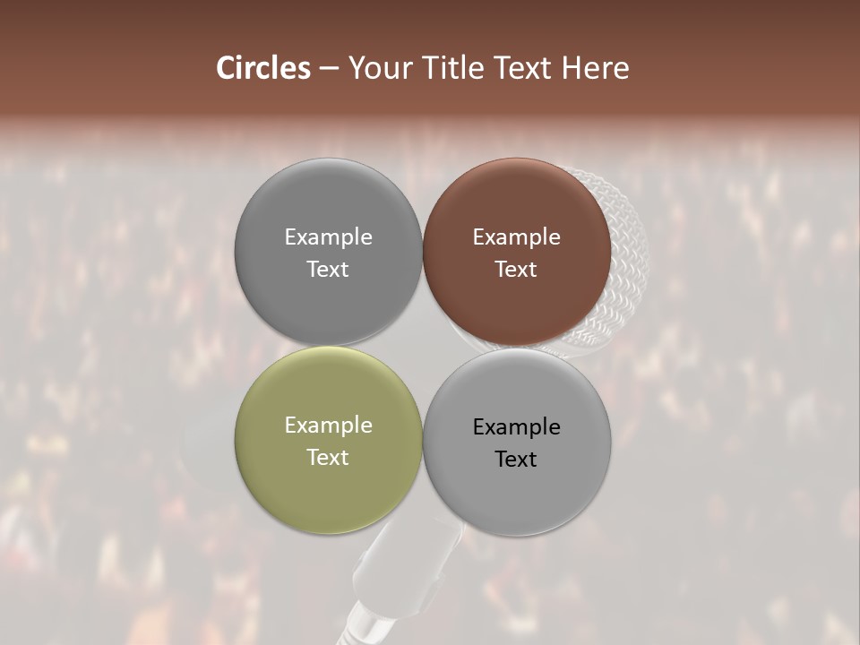 White Screen Hall PowerPoint Template