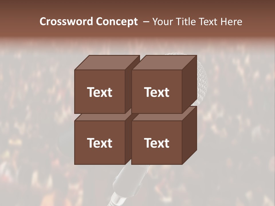White Screen Hall PowerPoint Template