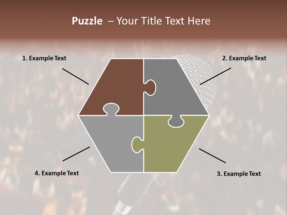 White Screen Hall PowerPoint Template