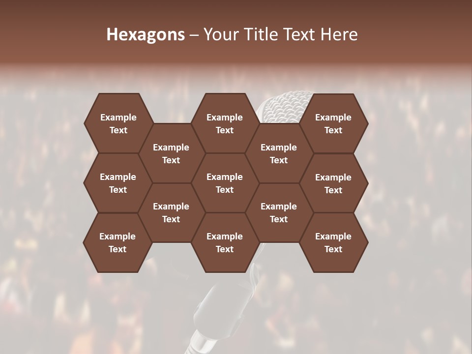 White Screen Hall PowerPoint Template