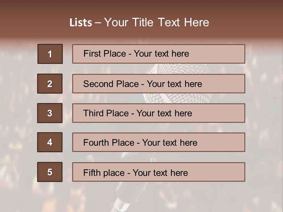 White Screen Hall PowerPoint Template
