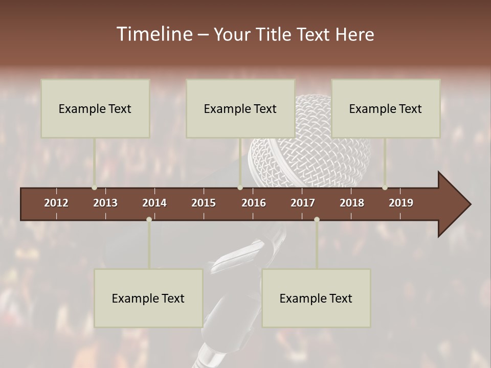 White Screen Hall PowerPoint Template