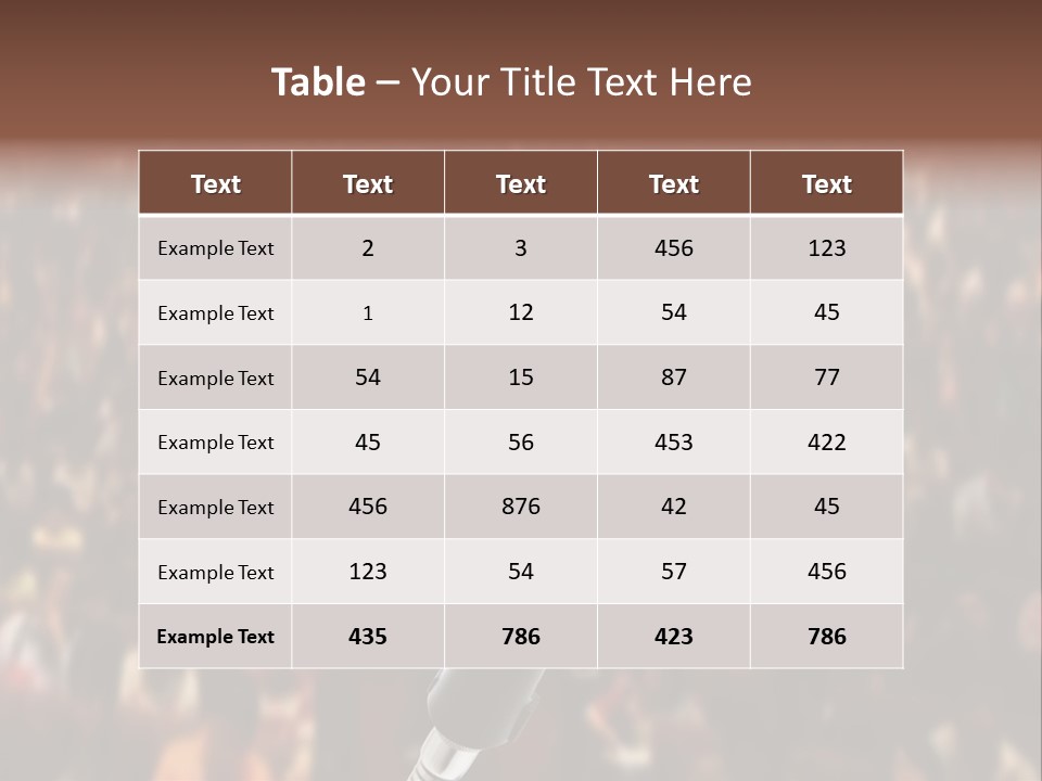 White Screen Hall PowerPoint Template