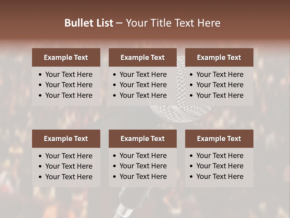 White Screen Hall PowerPoint Template