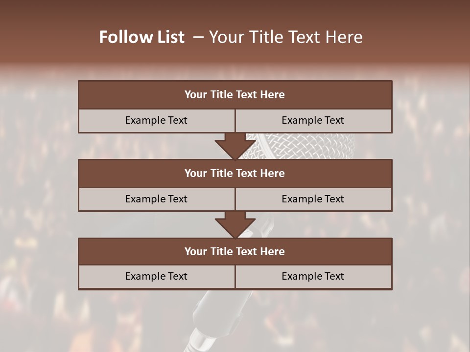 White Screen Hall PowerPoint Template