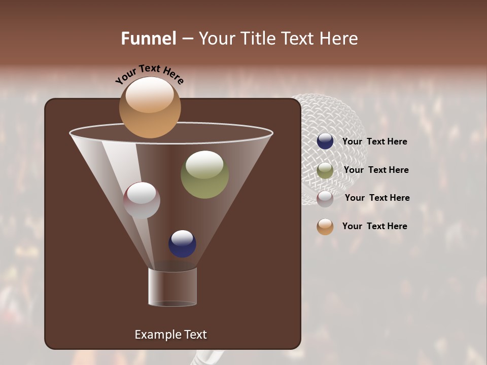White Screen Hall PowerPoint Template