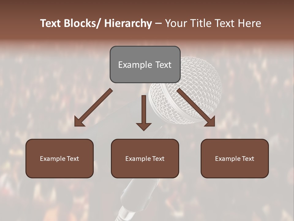 White Screen Hall PowerPoint Template