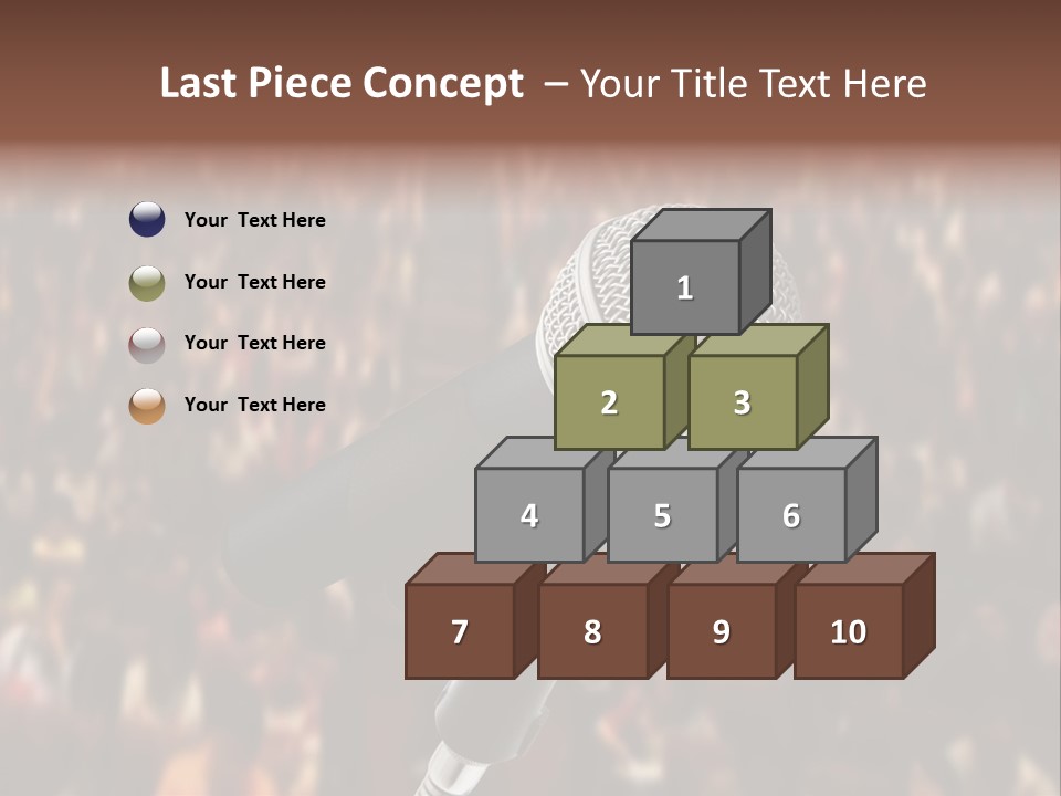 White Screen Hall PowerPoint Template