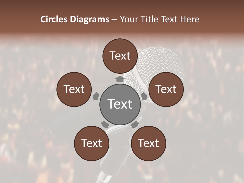 White Screen Hall PowerPoint Template