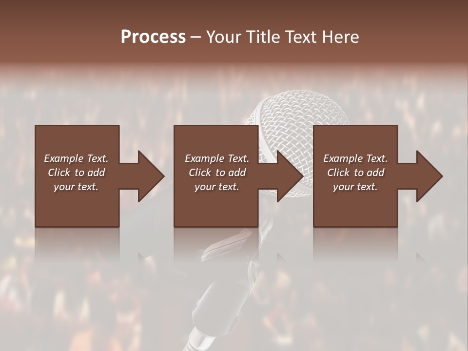 White Screen Hall PowerPoint Template