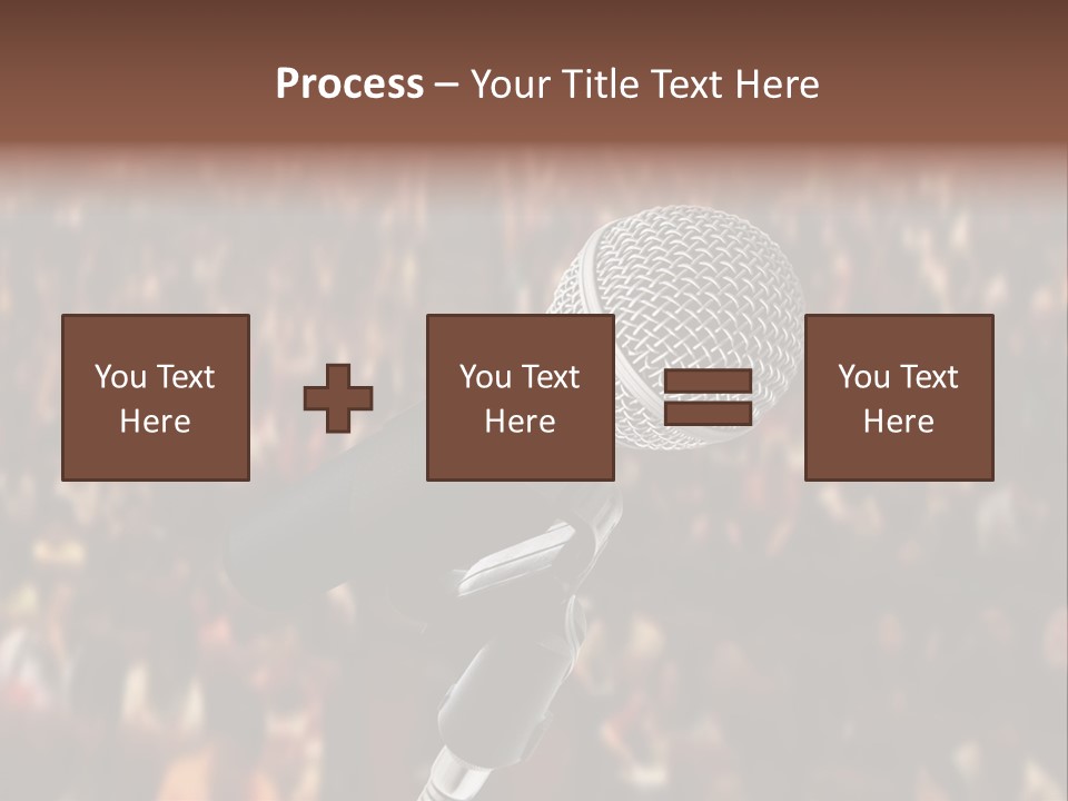 White Screen Hall PowerPoint Template