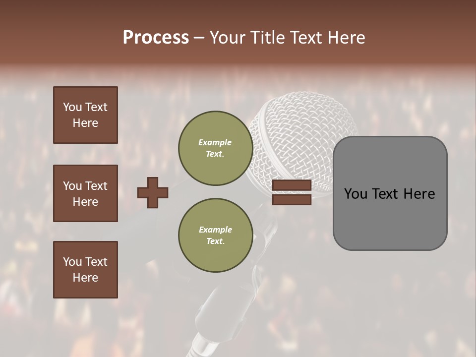 White Screen Hall PowerPoint Template