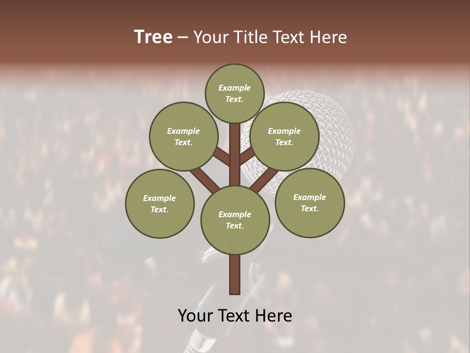 White Screen Hall PowerPoint Template