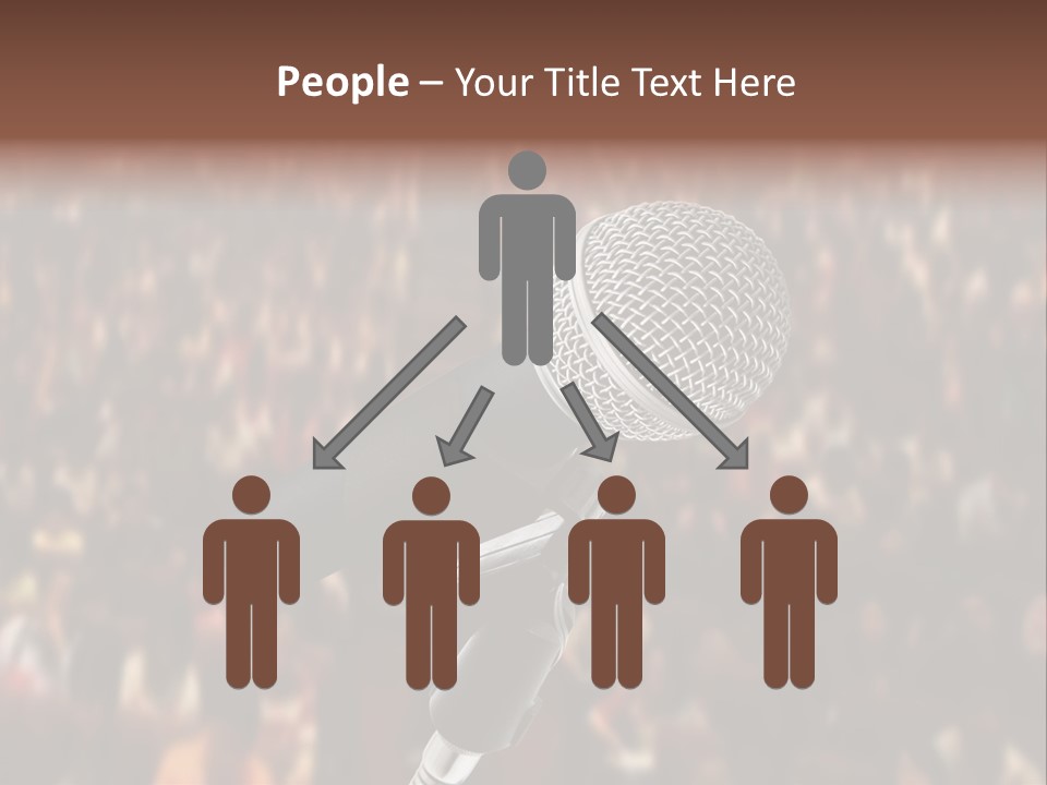 White Screen Hall PowerPoint Template