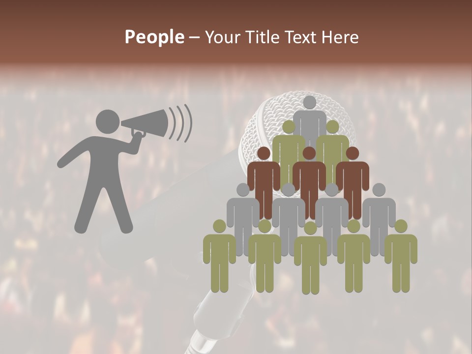 White Screen Hall PowerPoint Template