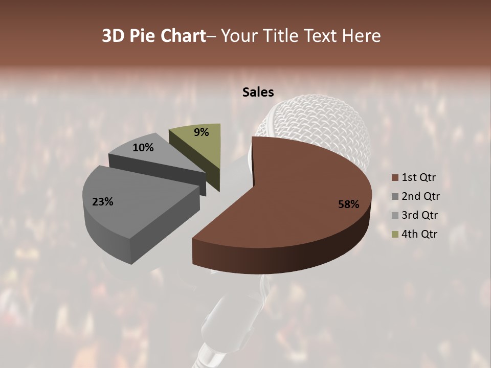 White Screen Hall PowerPoint Template