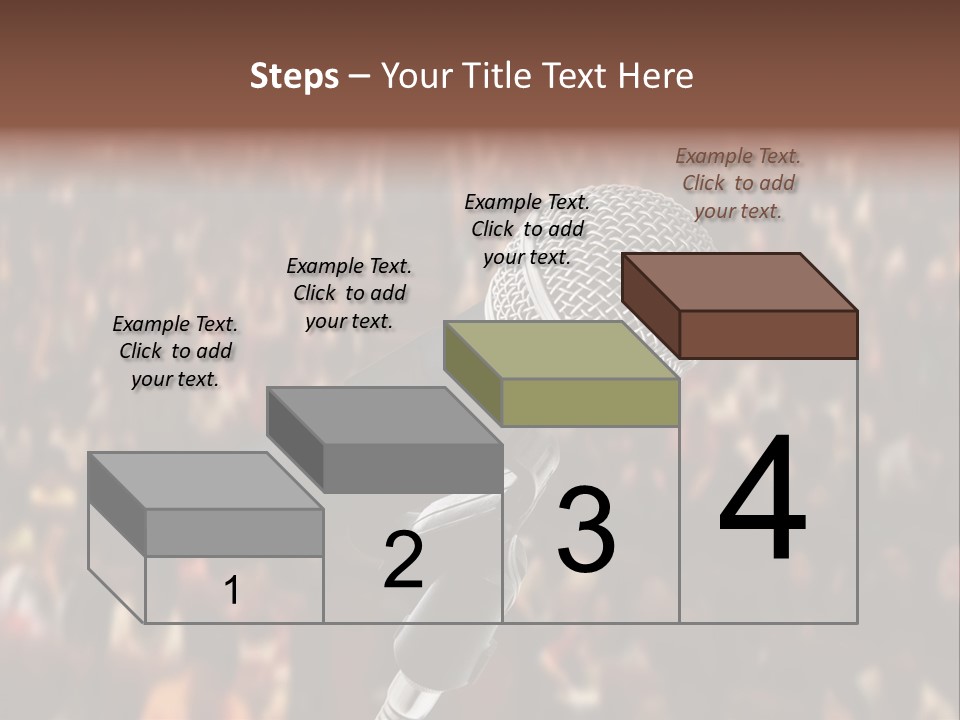 White Screen Hall PowerPoint Template