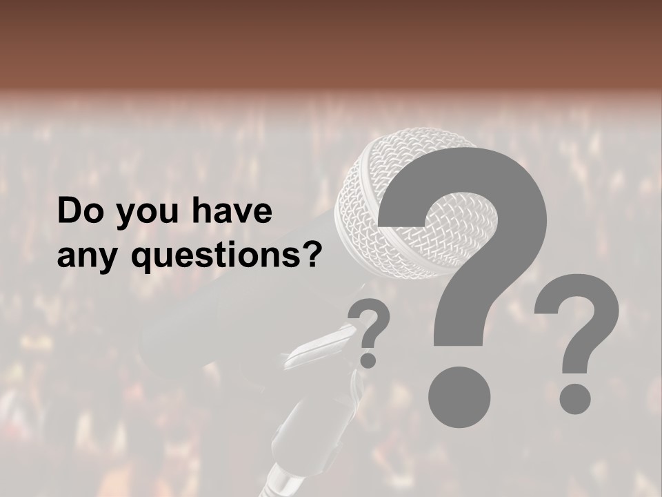 White Screen Hall PowerPoint Template