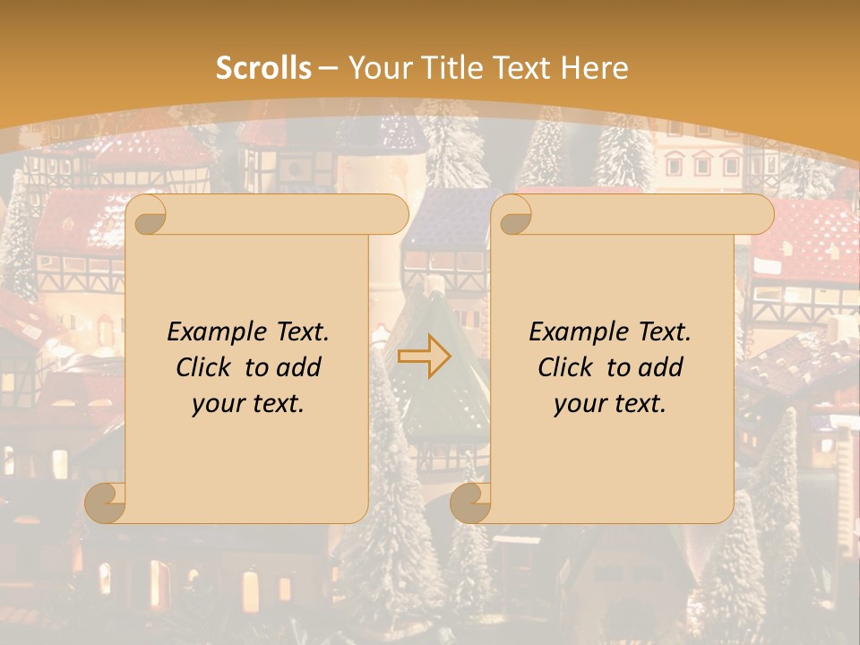 Santa Claus Fantasy PowerPoint Template