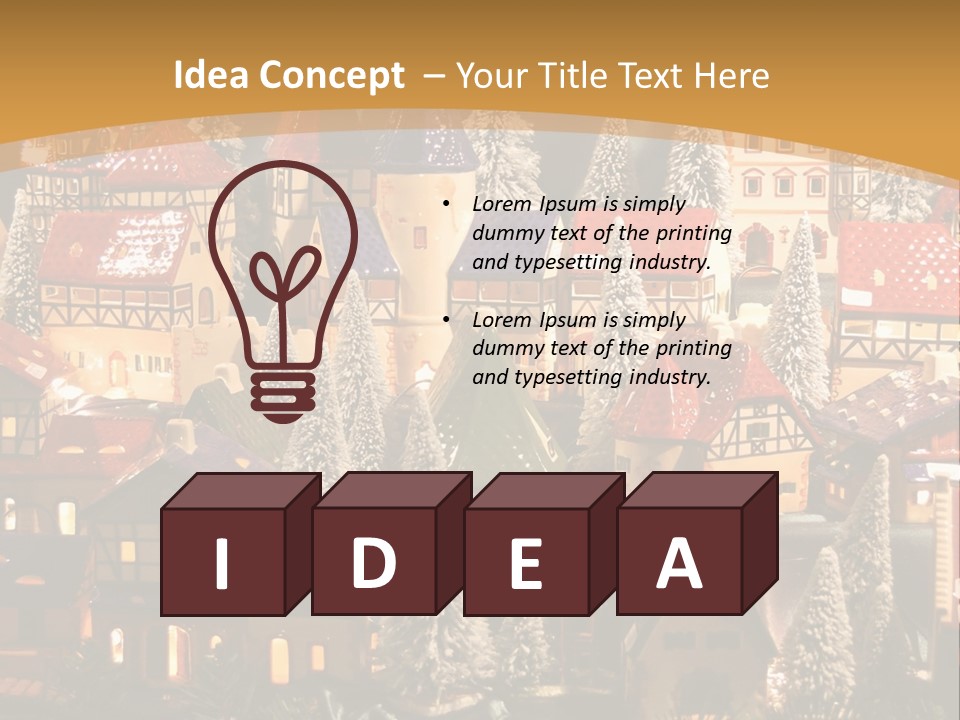 Santa Claus Fantasy PowerPoint Template