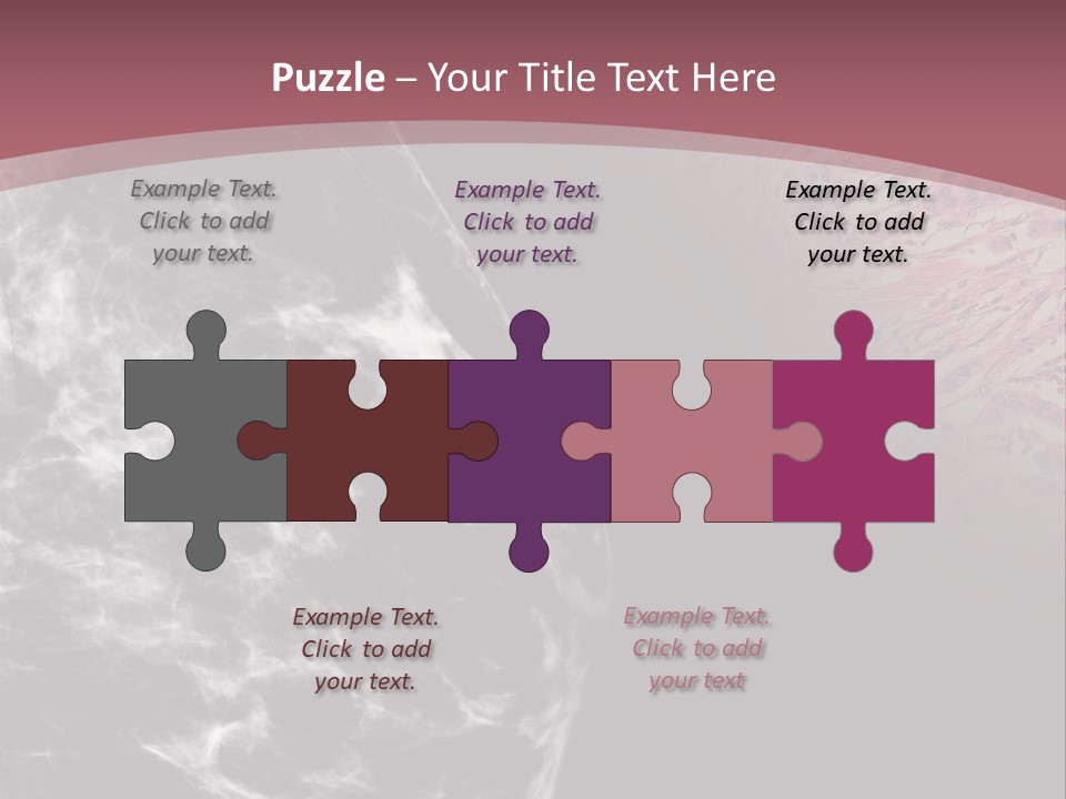 Silver Sand Mane PowerPoint Template