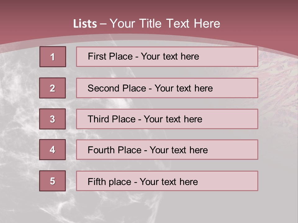 Silver Sand Mane PowerPoint Template