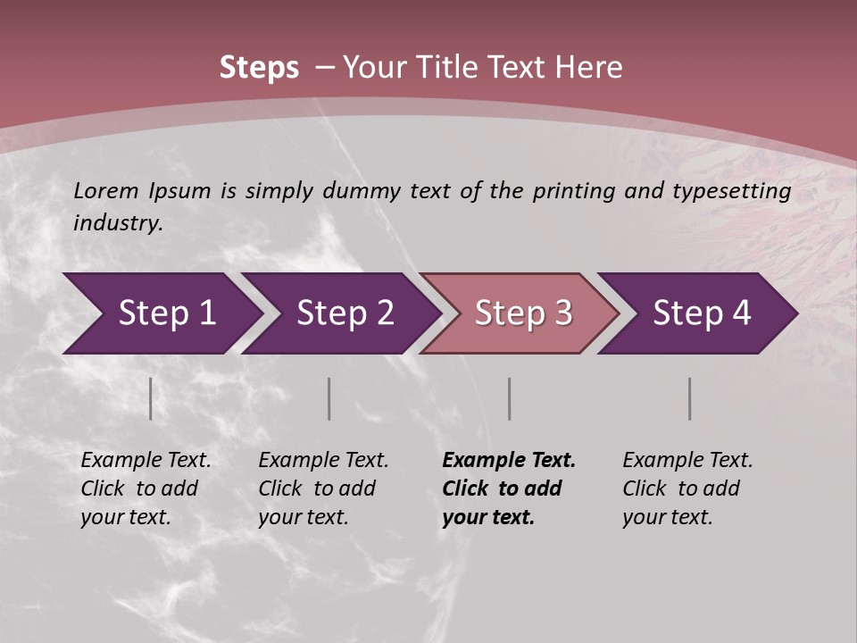 Silver Sand Mane PowerPoint Template
