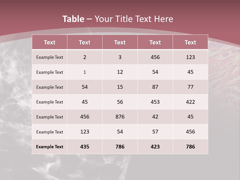 Silver Sand Mane PowerPoint Template