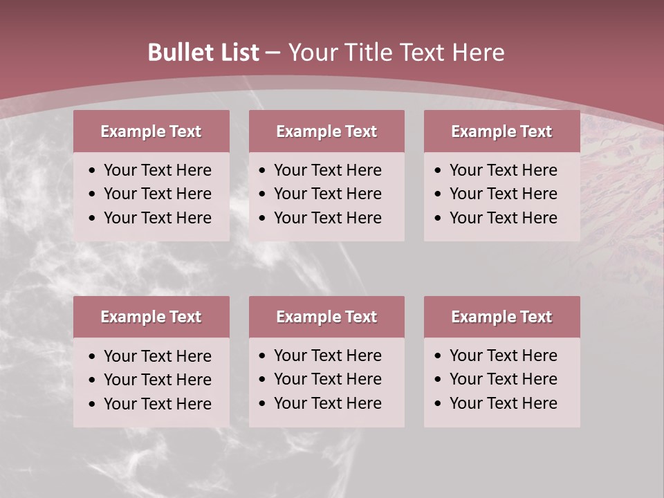 Silver Sand Mane PowerPoint Template