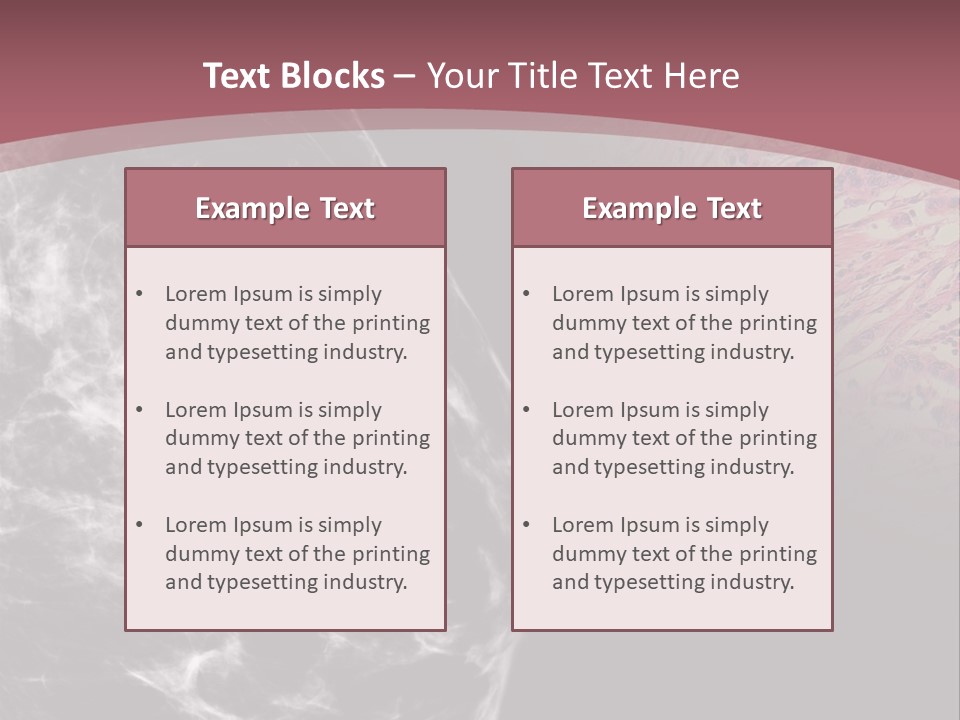 Silver Sand Mane PowerPoint Template