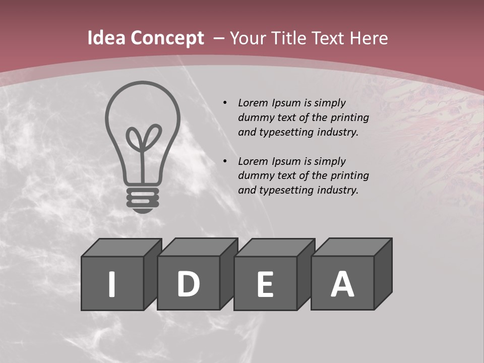 Silver Sand Mane PowerPoint Template