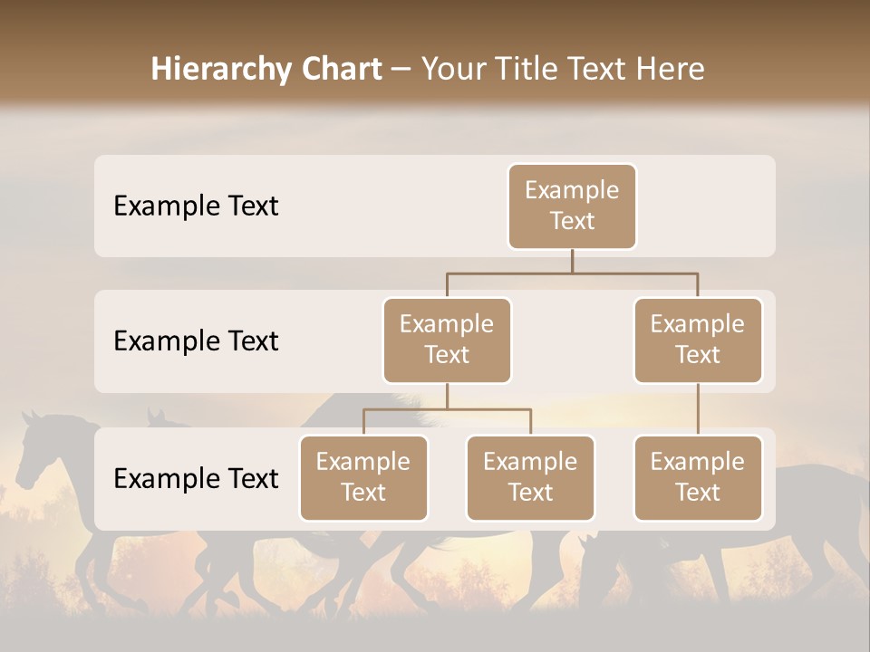 Silver Sand Mane PowerPoint Template