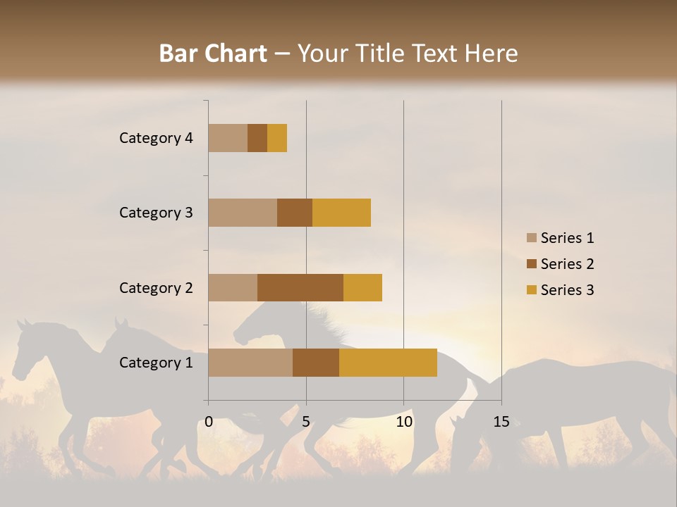 Silver Sand Mane PowerPoint Template