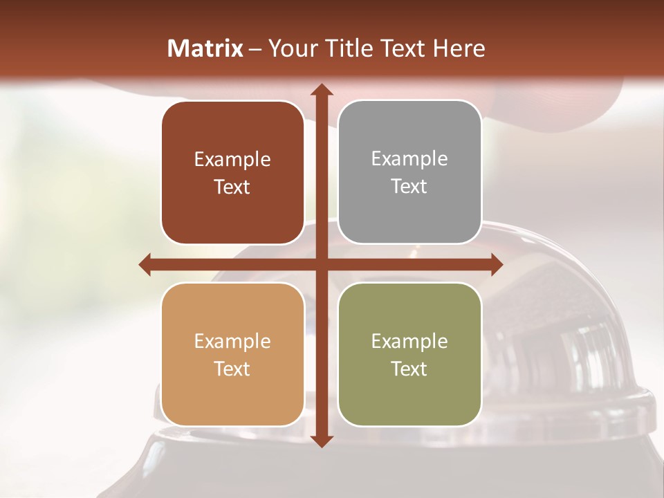 Bell Serve Travel PowerPoint Template