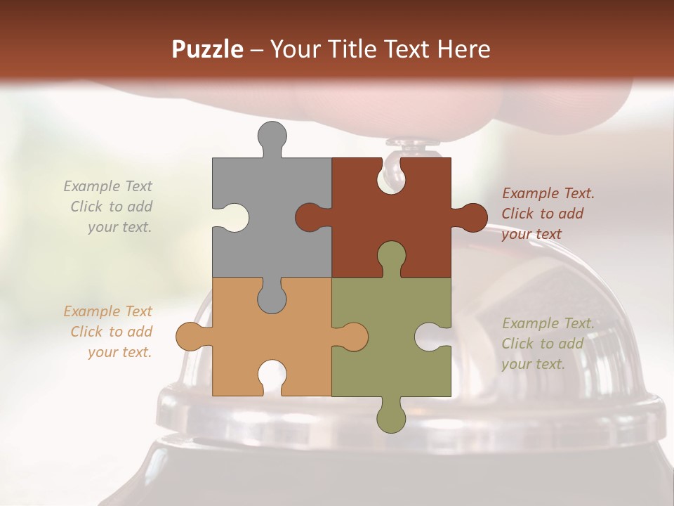 Bell Serve Travel PowerPoint Template