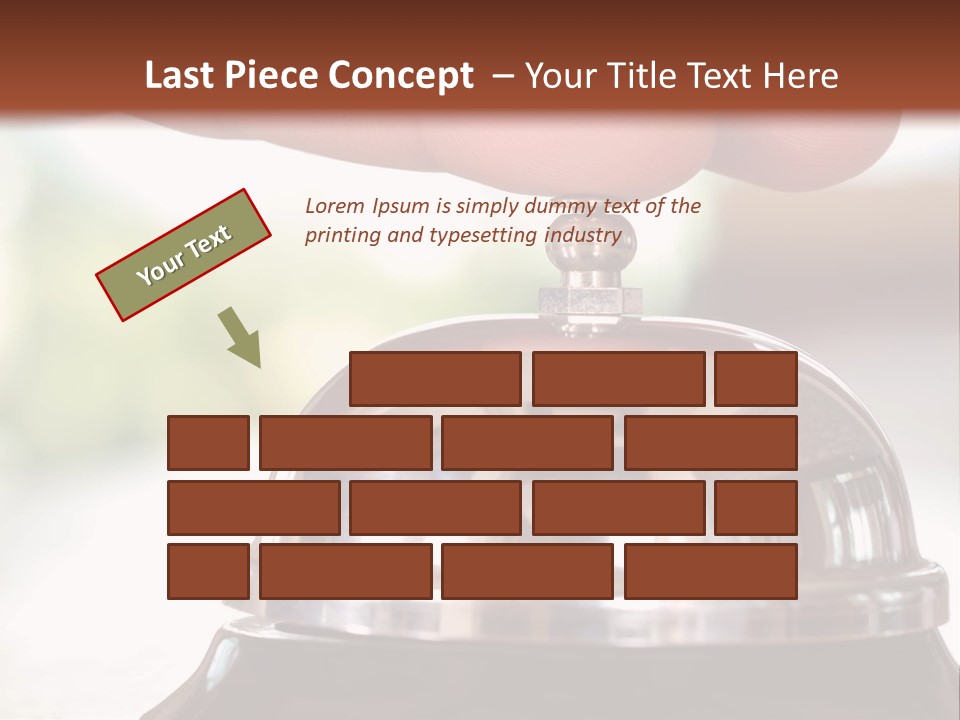 Bell Serve Travel PowerPoint Template