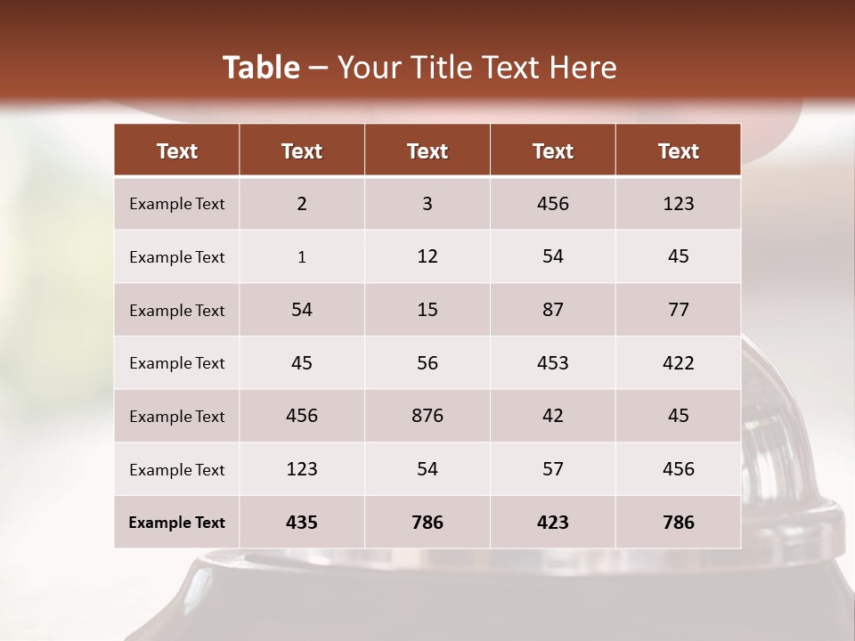 Bell Serve Travel PowerPoint Template