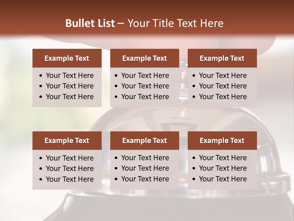 Bell Serve Travel PowerPoint Template
