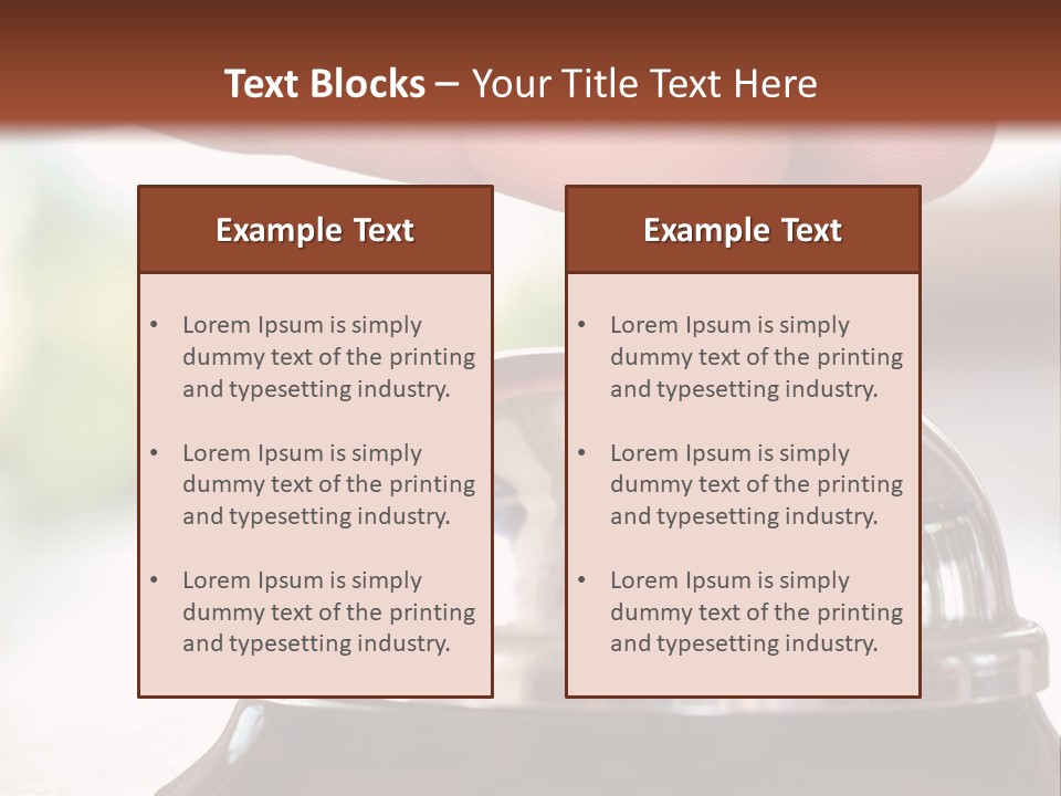 Bell Serve Travel PowerPoint Template