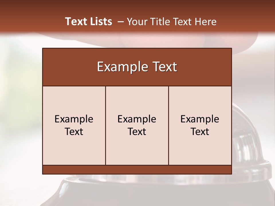 Bell Serve Travel PowerPoint Template
