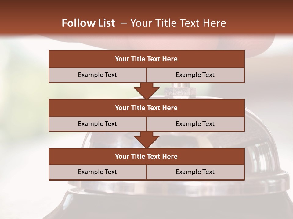Bell Serve Travel PowerPoint Template
