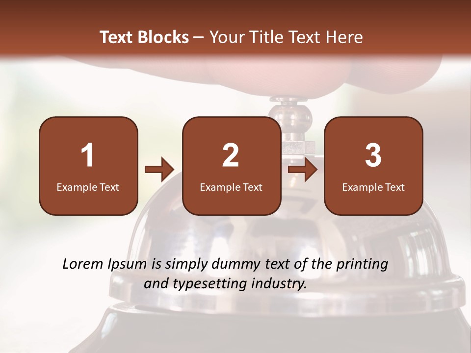 Bell Serve Travel PowerPoint Template