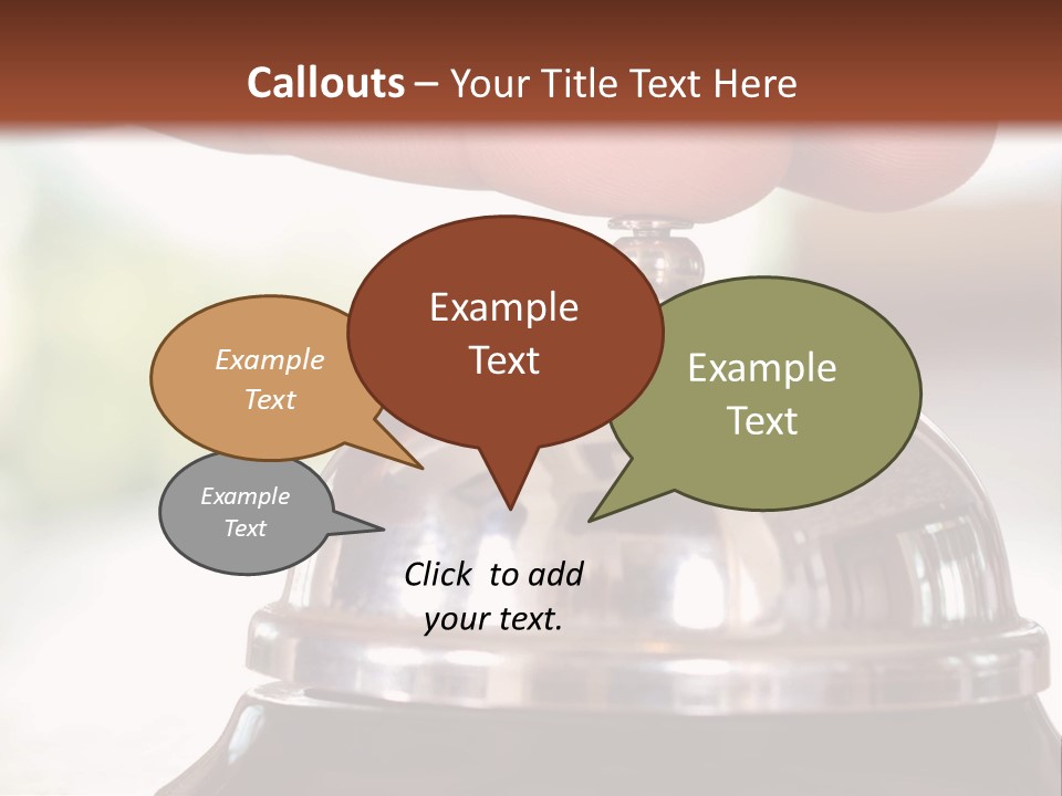 Bell Serve Travel PowerPoint Template